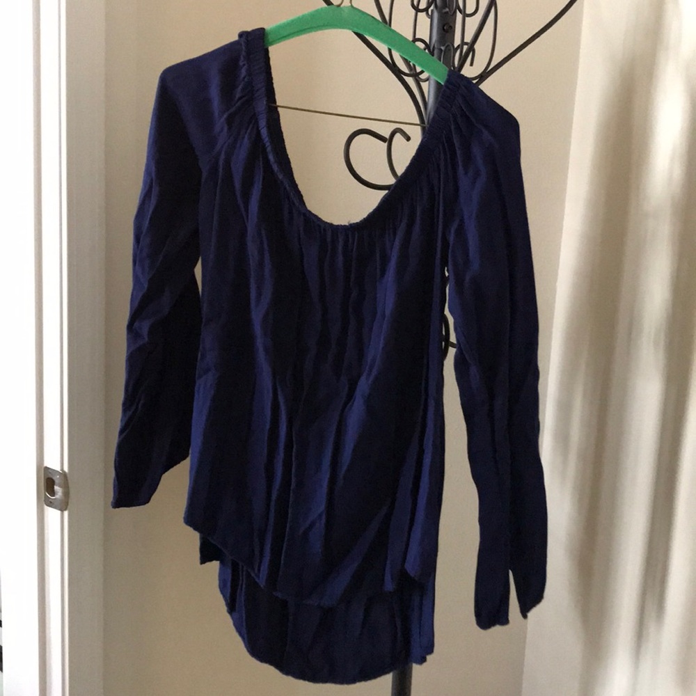CLOTH & STONE off-the-shoulder top